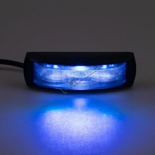 PREDATOR 4x3W LED, 12-24V, modrý, ECE R65