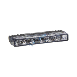 PROFI SLIM výstražné LED svetlo vonkajšie, do mriežky, modré, 12-24V, ECE R65