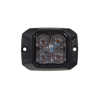 Predátor oranžový 4x1W, 12/24V, ECE R65