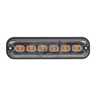 PREDATOR 6x4W LED, 12-24V, oranžový, ECE R65