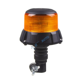 Robustný oranžový LED maják, na držiak, 96W, ECE R65