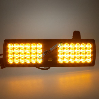 PREDATOR dual LED vnútorné, 48x1W, 12-24V, oranžový