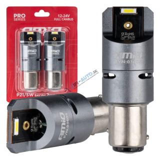 LED žiarovka FULL CANBUS PRO BAY15D P21/5W 2x1860SMD biele 12V 24V