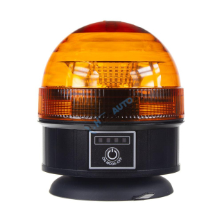 AKU LED maják, 30x1W oranžový, magnet 