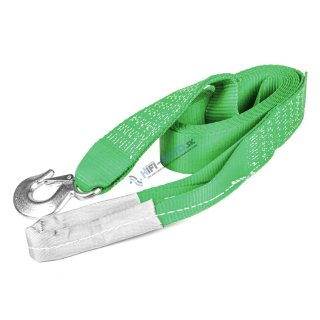 Ťažný popruh 8000kg 70mm 5m zakončenie Hák+Ucho