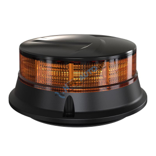 LED maják, 12-24V, 30x0, 7W oranžový, magnet, ECE R65 R10
