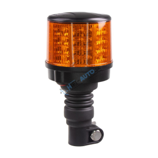 LED maják, 12-24V, 64x0, 5W, oranžový, na držiak ECE R65 R10