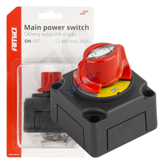 Hlavný vypínač autobatérie hebel 12-48V max.300A