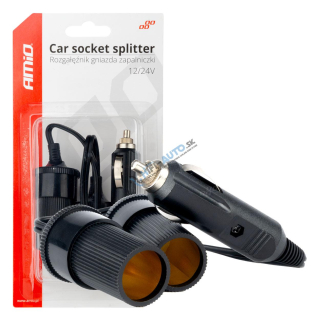 Rozbočovač zásuvky autozapaľovača 12V 24V