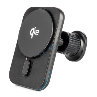 Držiak magnetický s rychlonabíjačkou do auta Qi2 15W