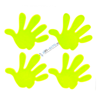 Sada reflexných nálepiek HANDS