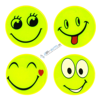 Sada reflexných samolepiek SMILE 