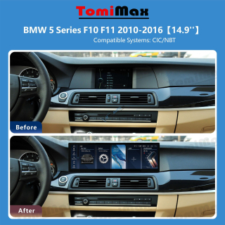 ANDROID 14, 14,9" BMW F10, F11, 2010-2016 autorádio