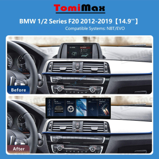 ANDROID 14, 14,9" BMW F20, 2012-2019 autorádio