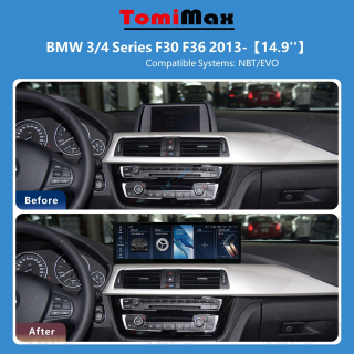 ANDROID 14, 14,9" BMW F30, F36, 2013 autorádio