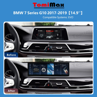 ANDROID 14, 14,9" BMW G10, 2017-2019 autorádio