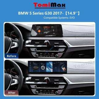 ANDROID 14, 14,9" BMW G30, 2017 autorádio