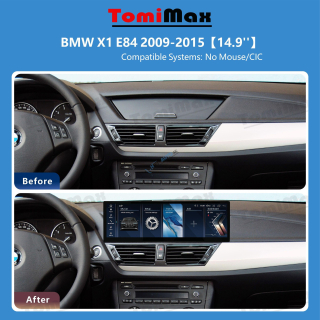 ANDROID 14, 14,9" BMW E84, 2009-2015 autorádio