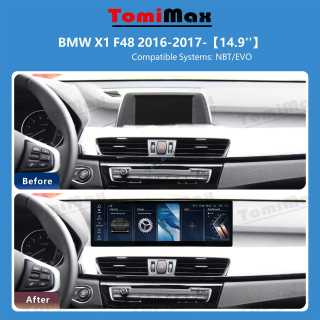 ANDROID 14, 14,9" BMW F48, 2016-2017 autorádio