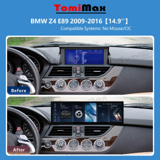 ANDROID 14, 14,9" BMW Z4, E89, 2009-2016 autorádio
