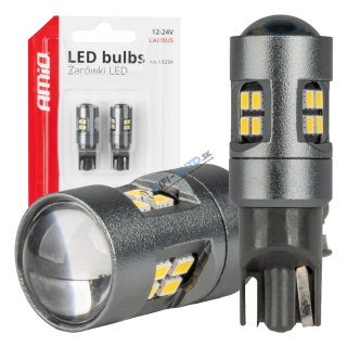 LED žiarovka CANBUS T10 W5W 16SMD 2016 Biele 12V/24V