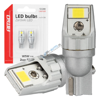 LED žiarovka CANBUS T10 W5W 2SMD 3570 White 12V 24V