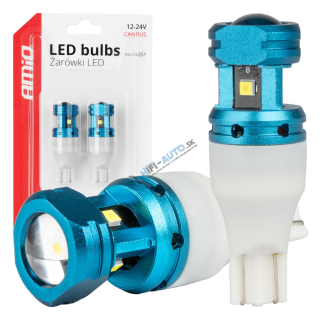 LED žiarovka CANBUS T15 W16W 4SMD 1860XS Biela 12V 24V