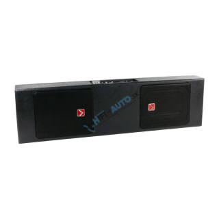 KUERL aktívny dvojitý slim subwooferový box 6x9", 400W
