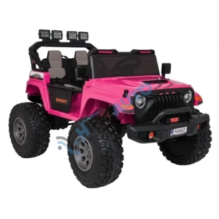 Extrémne športové vozidlo 4x4, ružová