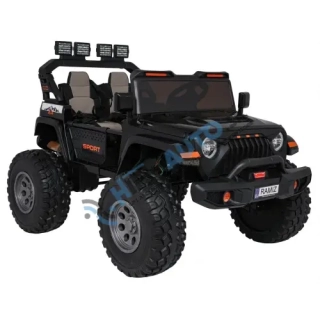 Extrémne športové vozidlo 4x4, variabilná veľkosť, čierna