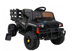 Elektrické autíčko - Farmer Pick-Up – čierne