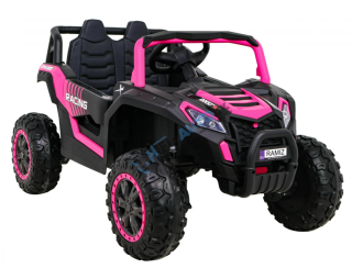 Elektrické autíčko Buggy UTV Racing 4x4 ružové