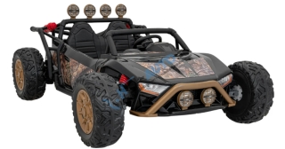 Elektrické autíčko Buggy Racing 2x200W čierne