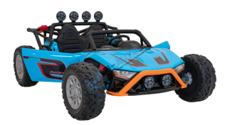 Elektrické autíčko Buggy Racing 2x200W modré