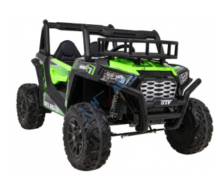 Elektrické autíčko Buggy UTV zelené
