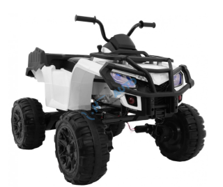 Detská elektrická štvorkolka ATV XL biela