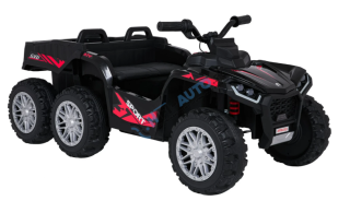Detská elektrická štvorkolka Quad Sport TX ATV čierna
