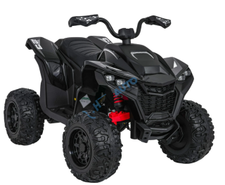 Detská elektrická štvorkolka Fast Wheel 4x4 čierna