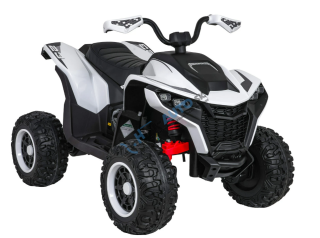 Detská elektrická štvorkolka Fast Wheel 4x4 biela