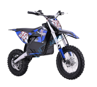 Elektrická motorka PIT BIKE – modrá