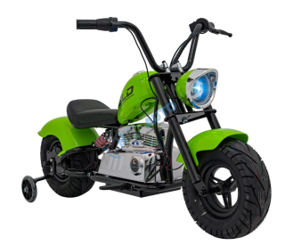 Elektrická motorka Chopper Warrior – zelená