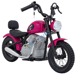 Elektrická motorka SPEED POWER – ružová