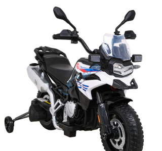 Elektrická motorka BMW F850 GS – biela