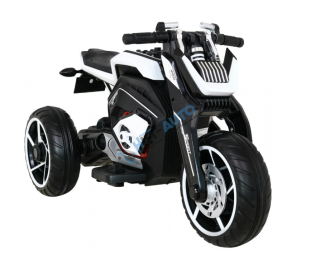 Detská elektrická motorka Future biela