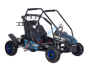 Detská bugina benzínová LUCKY SEVEN LIFT 125 cm3 – modrá