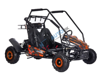 Detská bugina benzínová LUCKY SEVEN LIFT 125 cm3 – oranžová
