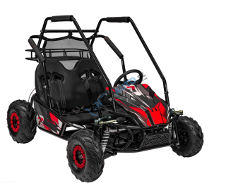 Benzínová BUGGY LUCKY SEVEN 212CC, Červená farba