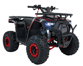 Benzínová štvorkolka DISCOVERER 120CC, červená farba