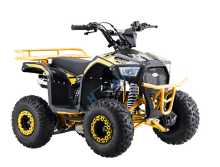 Benzínová štvorkolka EXPLORER 110CC, žltá farba