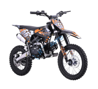 Detská benzínová motorka 110CM IMMORTAL – oranžová
